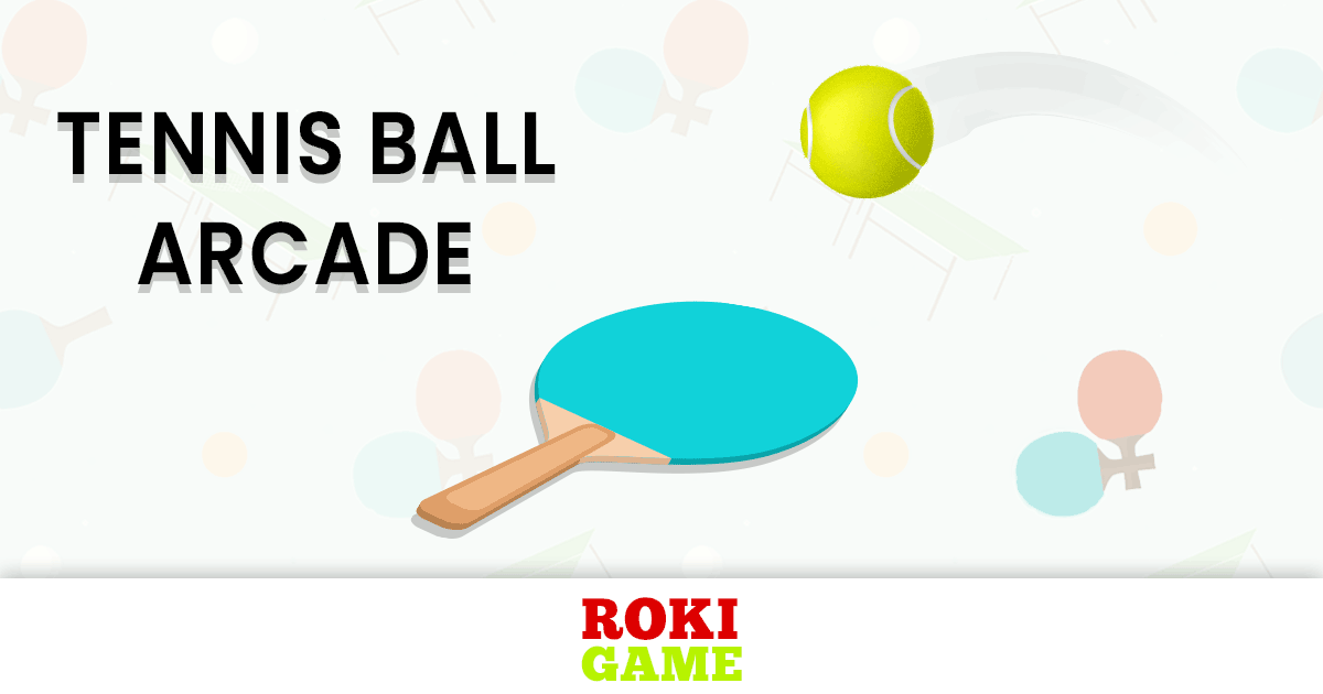 Tennis Ball Arched banner