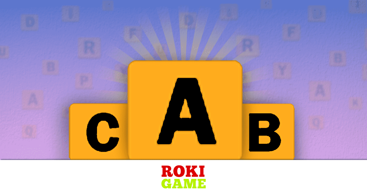 Touch the Alphabet Into Order banner